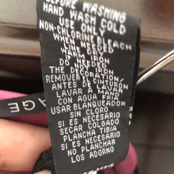 Rampage Romper black with ruffle and tie down front. - Picture 8 of 8